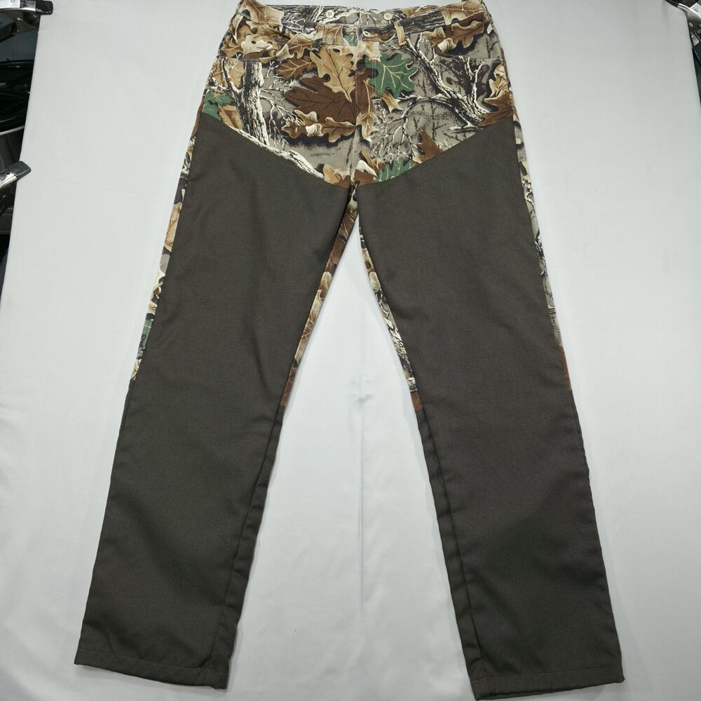 Kigeha Camo Hunting Pants Mens 36x33 Brush Guard Outdoor Realtree Style Durable